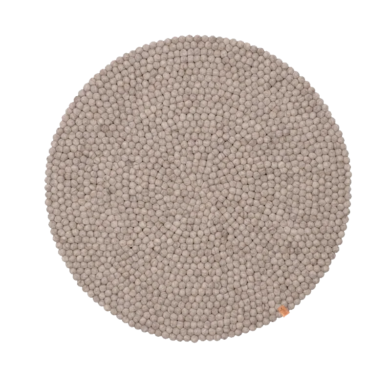 Felt Wool Pan Rug